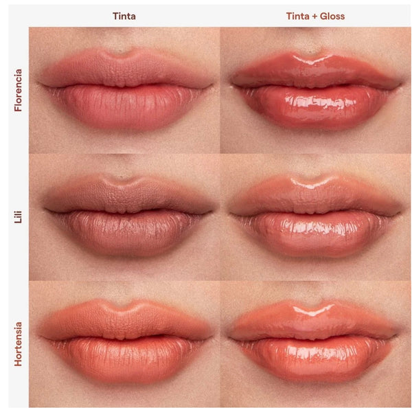 DUO TELENOVELA TINT & GLOSS - HORTENSIA