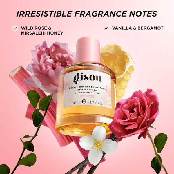 PREVENTA - Mini Wild Rose Honey Infused Hair Perfume - 15ml.