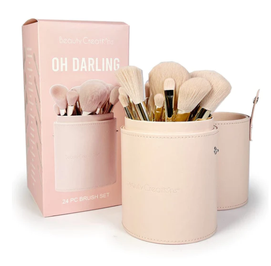 SET DE BROCHAS OH DARLING NUDE 24 PC BEAUTY CREATIONS