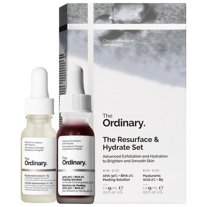 PREVENTA - The Resurface & Hydrate Set with Hyaluronic Acid + AHA