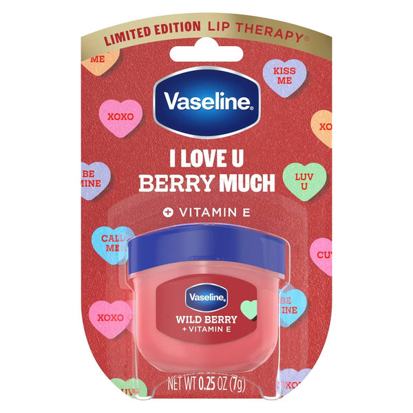 PREVENTA- Mini Lip Balm Vaseline Valentine’s - Wild Berry
