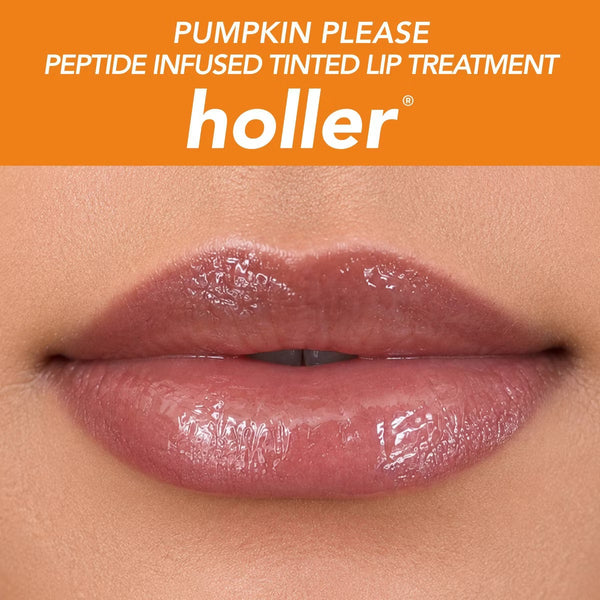 PREVENTA- Holler and Glow Tinted Lip Serums Pumpkin Spice Latte - 0.47 fl oz