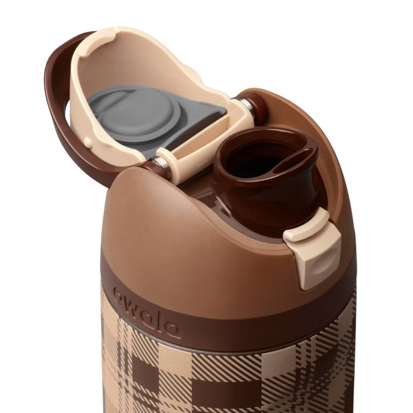 PREVENTA - Owala 24 fl oz Stainless Steel Special Edition FreeSip Insulated Water Bottle - Plaid and Simple