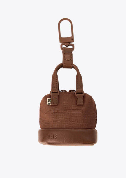 The Micro Weekender Charm  in Atlas Mapple