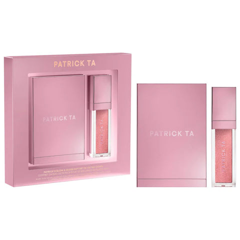PREVENTA- Patrick's Glow and Gloss Set: Major Headlines Blush Duo and Plumping Lip Gloss Makeup Gift Set