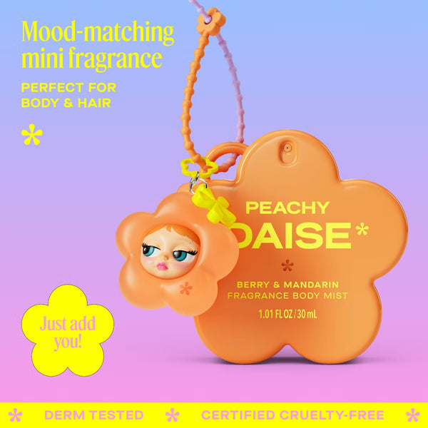 PREVENTA- DAISE Mini Body Mist + Charm - Peachy - 1.01 fl oz