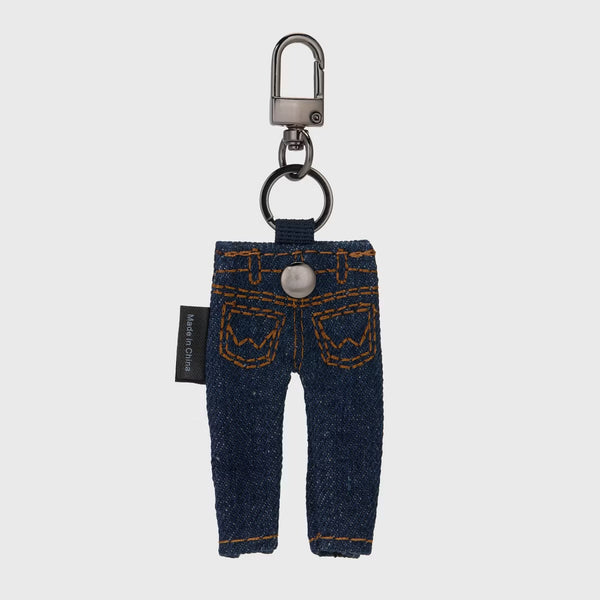 PREVENTA- Wrangler Mini Jeans Bag Keychain - Blue Denim