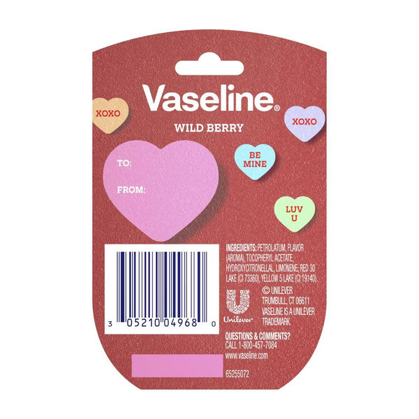 PREVENTA- Mini Lip Balm Vaseline Valentine’s - Wild Berry