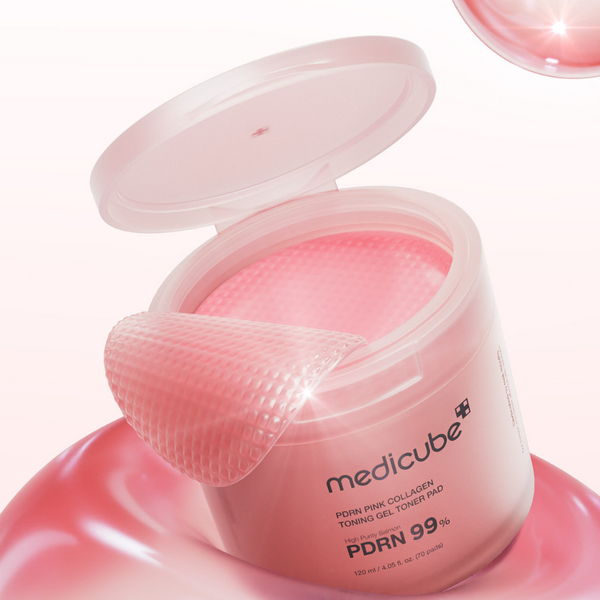 PDRN Pink Collagen Toning Gel Toner Pad - 120ml/70ea