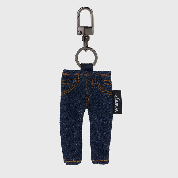 PREVENTA- Wrangler Mini Jeans Bag Keychain - Blue Denim