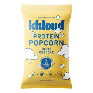 Khloud Protein Popcorn - White Cheddar
