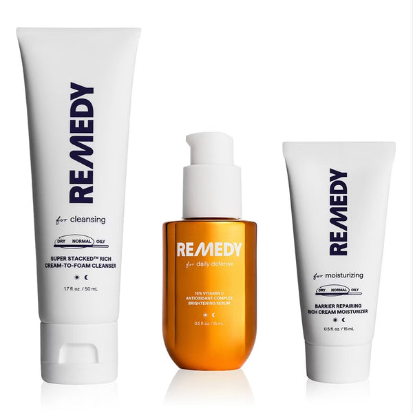 PREVENTA- Remedy Skin Brightening 3-Piece Skincare Kit