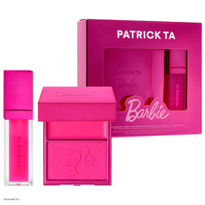 PREVENTA - Patrick Ta x Barbie™ Blush Duo and Lip Plumper Set