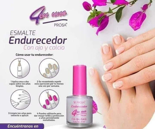 Endurecedor de uñas 4 en 1 PROSA