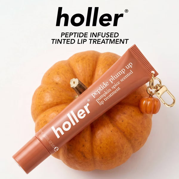 PREVENTA- Holler and Glow Tinted Lip Serums Pumpkin Spice Latte - 0.47 fl oz