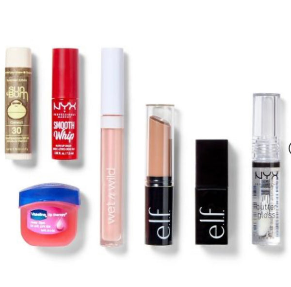 Lip Cosmetics Gift Set - 7ct