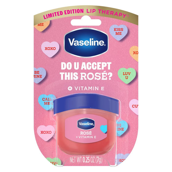 PREVENTA- Mini Lip Balm Vaseline Valentine’s - Rose