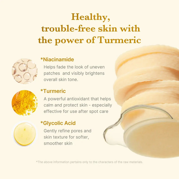 Kojic Acid Turmeric Pad