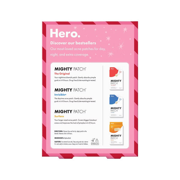 PREVENTA- Hero Cosmetics Holiday Variety Pack Gift Set - 26ct