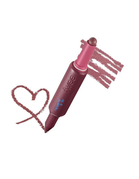 Long-Lasting Dual Coloring Stick Lip Liner
