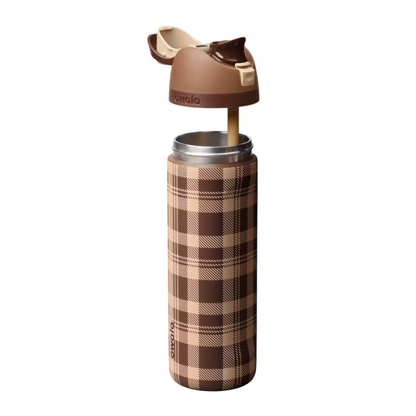 PREVENTA - Owala 24 fl oz Stainless Steel Special Edition FreeSip Insulated Water Bottle - Plaid and Simple