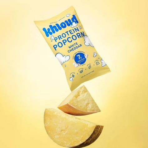 Khloud Protein Popcorn - White Cheddar