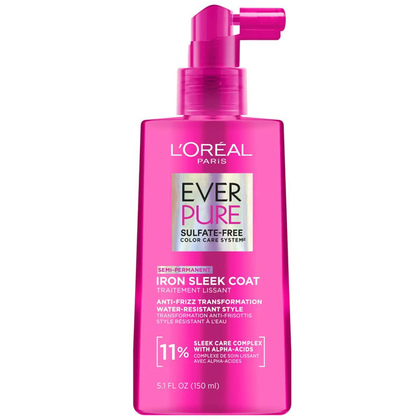 PREVENTA- L'Oreal Paris EverPure Iron Sleek Coat Anti Frizz Hair Treatment