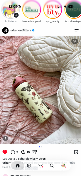 PREVENTA- Owala UO Exclusive Boho Butterfly FreeSip 32 oz Water Bottle