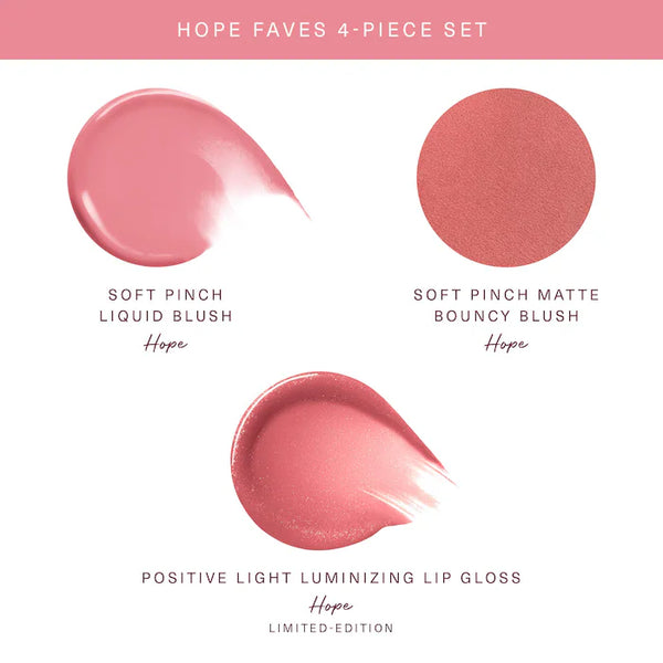 PREVENTA- Hope Faves 4-Piece Makeup Gift Set