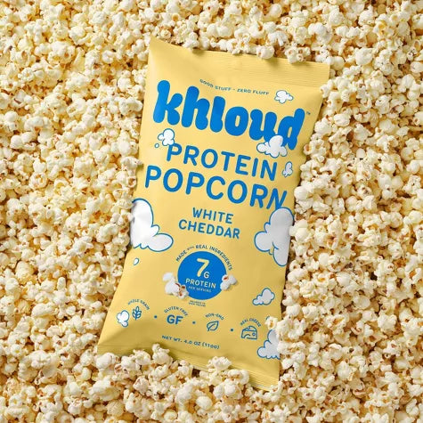 Khloud Protein Popcorn - White Cheddar