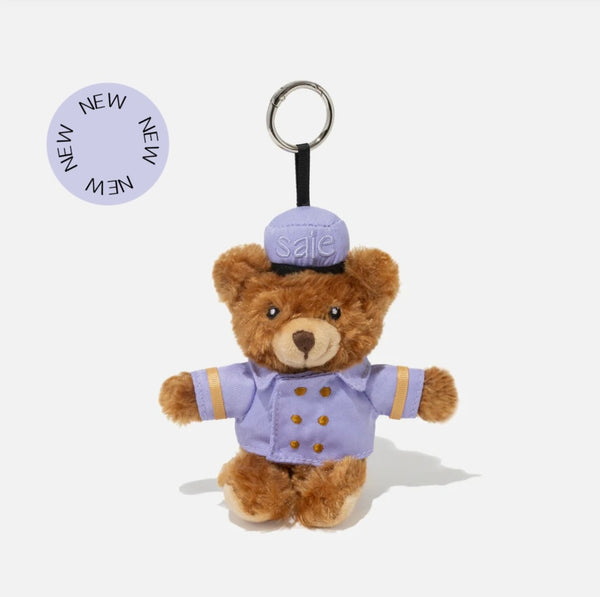 PREVENTA- THE BELLHOP BEAR KEYCHAIN
