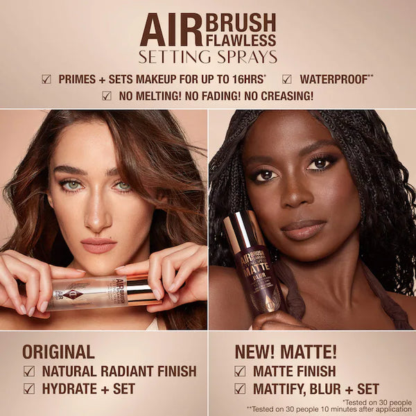 PREVENTA- Airbrush Flawless Matte Blurring & Waterproof Setting Spray