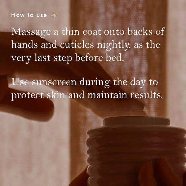 PREVENTA- Theraplush “Hold” Refillable Overnight Retinol Hand Repair Cream