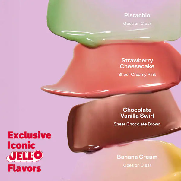 PREVENTA- JELL-O™  X TOWER 28 Lil' Pudding Mini Lip Softie Gift