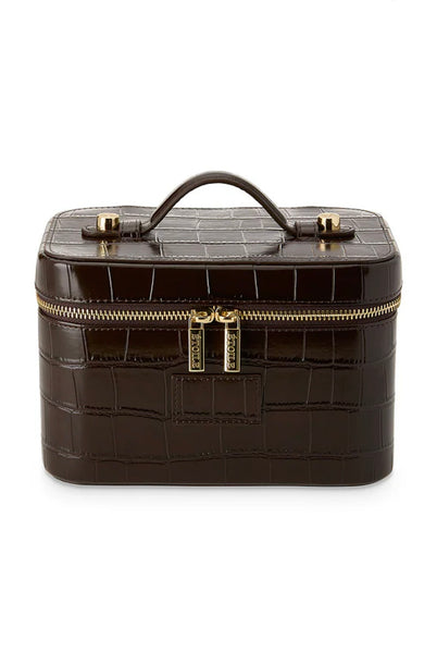 PREVENTA- Vanity Case in Espresso Croc