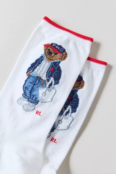 PREVENTA- Polo Ralph Lauren Spring Bear Crew Socks