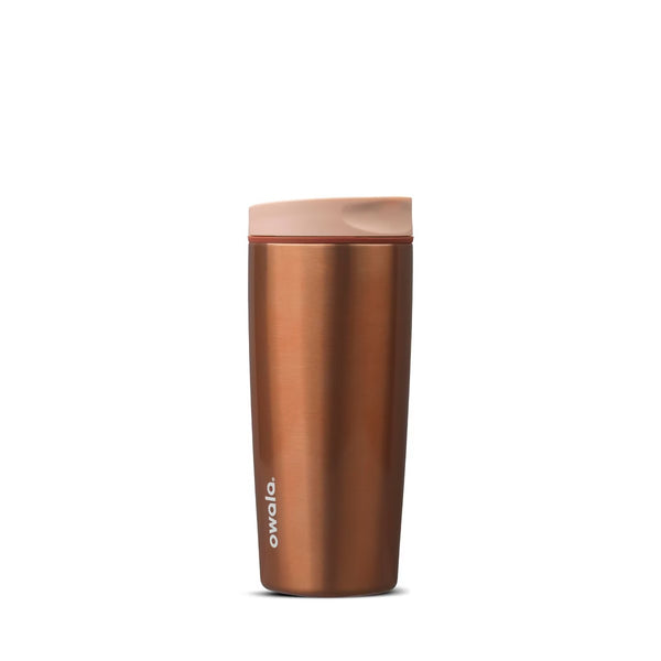 PREVENTA- Owala 20fl oz Stainless Steel SmoothSip Slider Coffee Tumbler - In Good Company