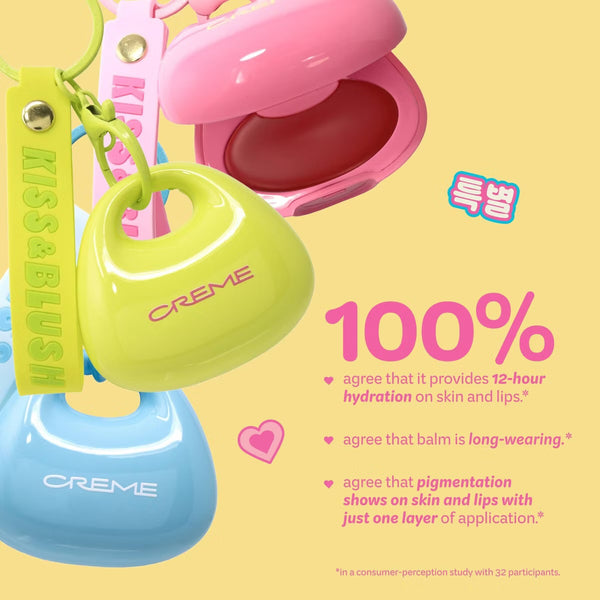 PREVENTA- The Creme Shop Kiss & Blush Lip & Cheek Balm - Cherry Squeeze