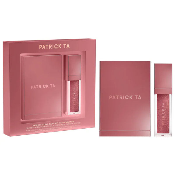 PREVENTA- Patrick's Glow and Gloss Set: Major Headlines Blush Duo and Plumping Lip Gloss Makeup Gift Set