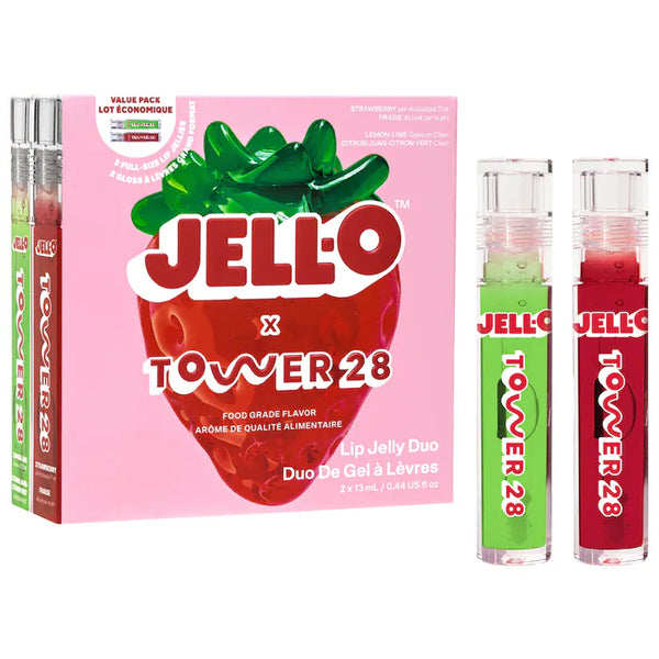 PREVENTA- JELL-O™ X TOWER 28 Lip Jelly Lip Gloss Gift Set