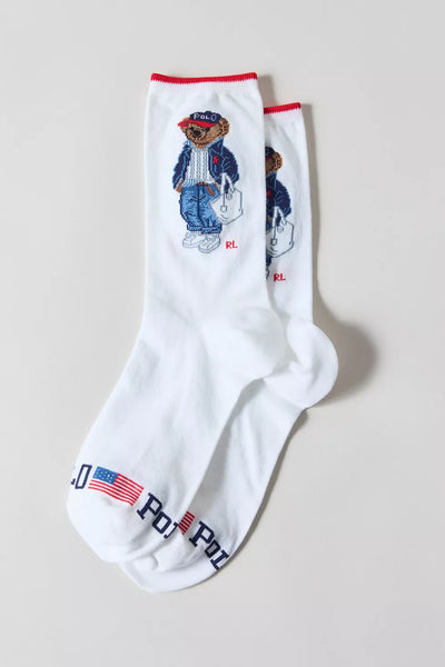 PREVENTA- Polo Ralph Lauren Spring Bear Crew Socks