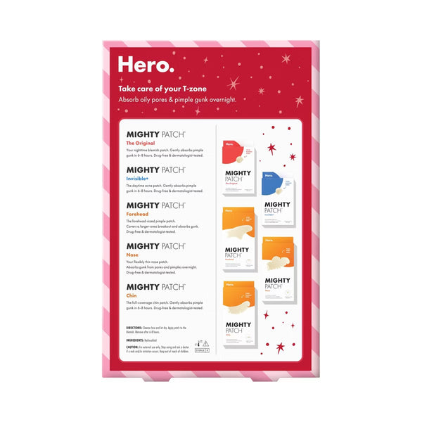 PREVENTA- Hero Cosmetics T Zone Gift Set - 15ct