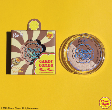 CHUPA CHUPS CANDY COMBO FACE DUO - BRONZER E ILUMINADOR