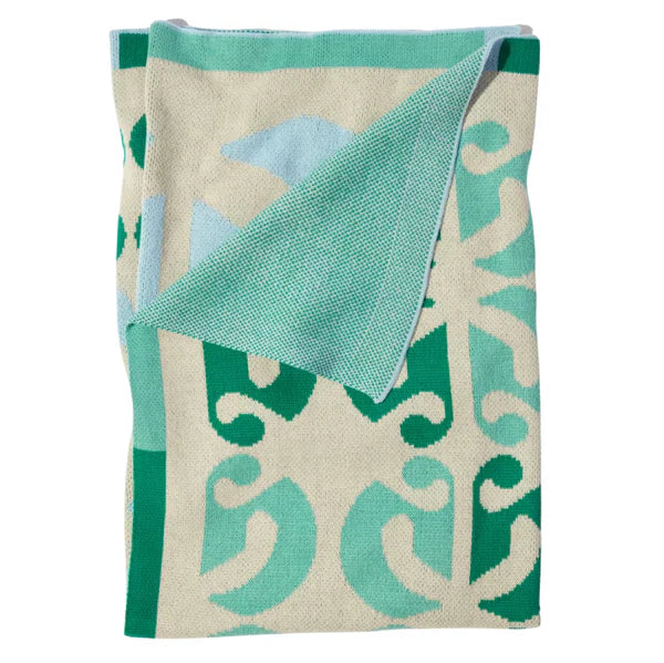 Glossier Field Greens Blanket