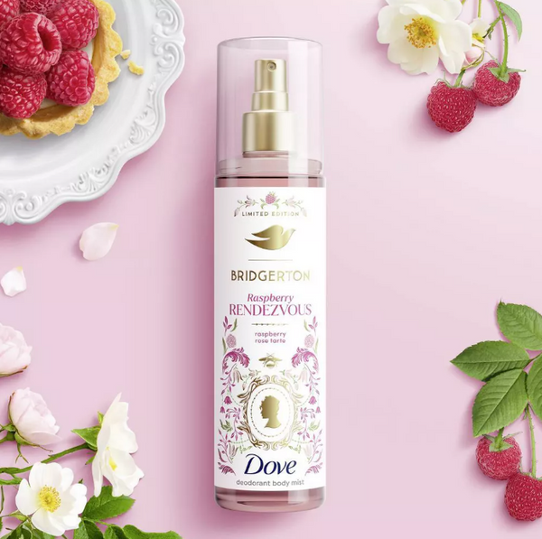 PREVENTA - Dove Beauty Bridgerton Body Mist - Raspberry Rendezvous
