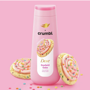 PREVENTA - Dove Crumbl Moisturizing Liquid Body Wash Confetti Cake, 20 oz