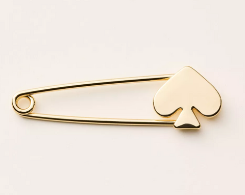 Spade Safety Pin Brooch - kate spade new york x Target Gold