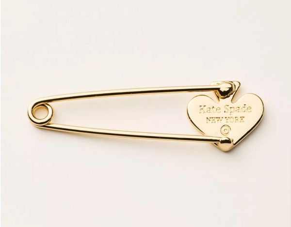 Spade Safety Pin Brooch - kate spade new york x Target Gold