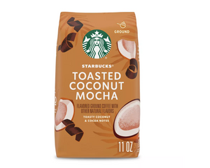Starbucks Toasted Coconut Mocha Medium Roast Ground Coffee - 11oz