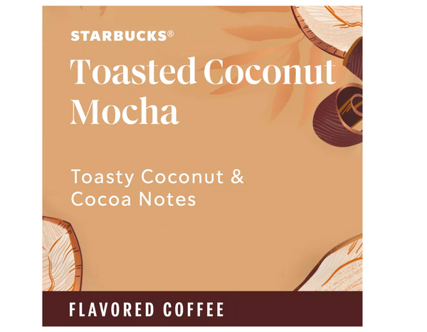 Starbucks Toasted Coconut Mocha Medium Roast Ground Coffee - 11oz